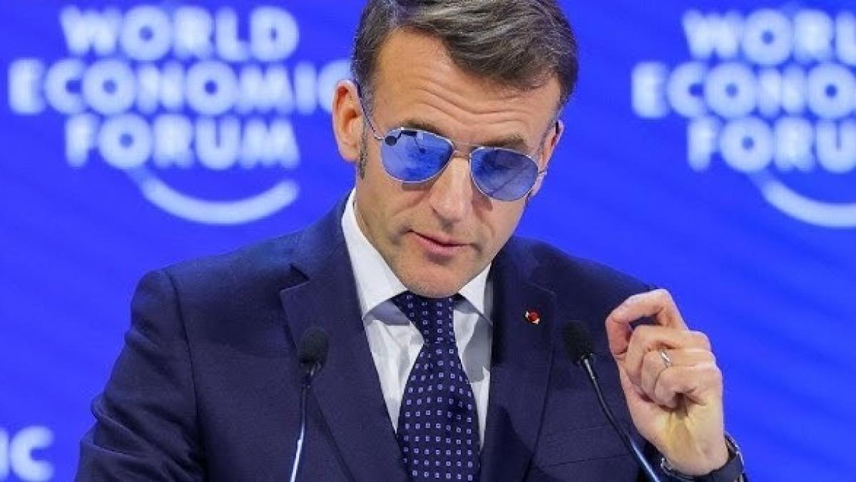 Emmanuel Macron World Economic Forum