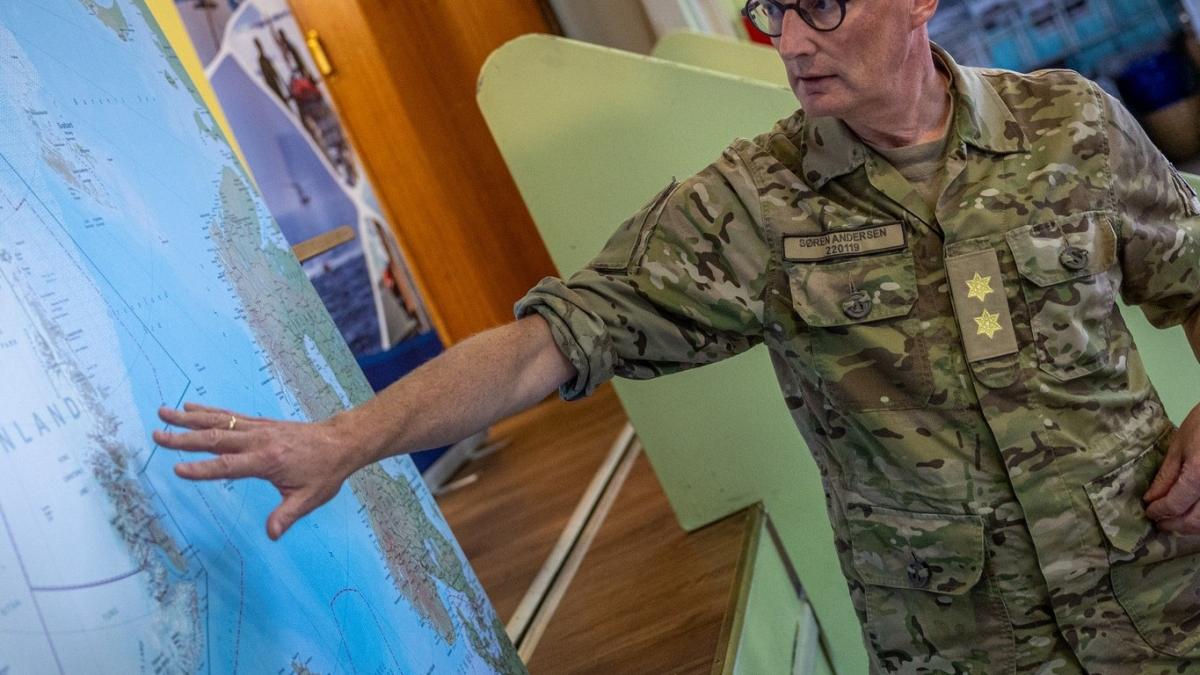 Militari danezi armata daneza Joint Arctic Command Groenlanda