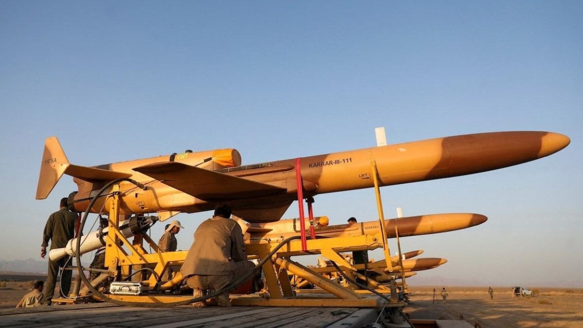 Iranian-made Karrar drone
