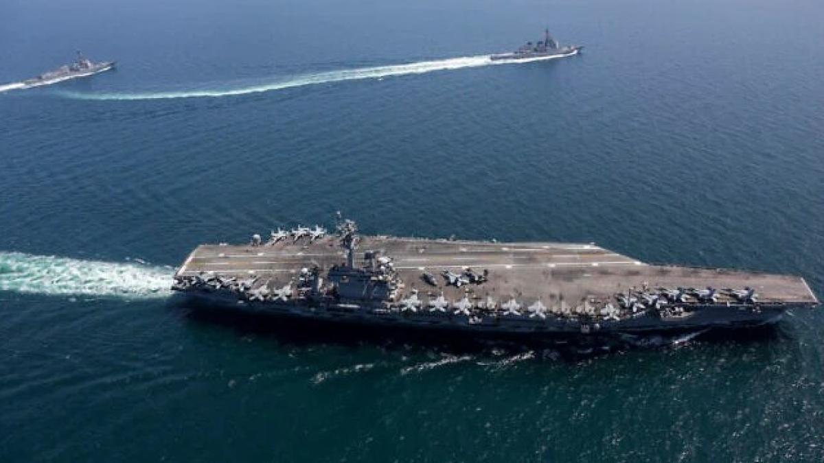 USS Abraham Lincoln Marina SUA