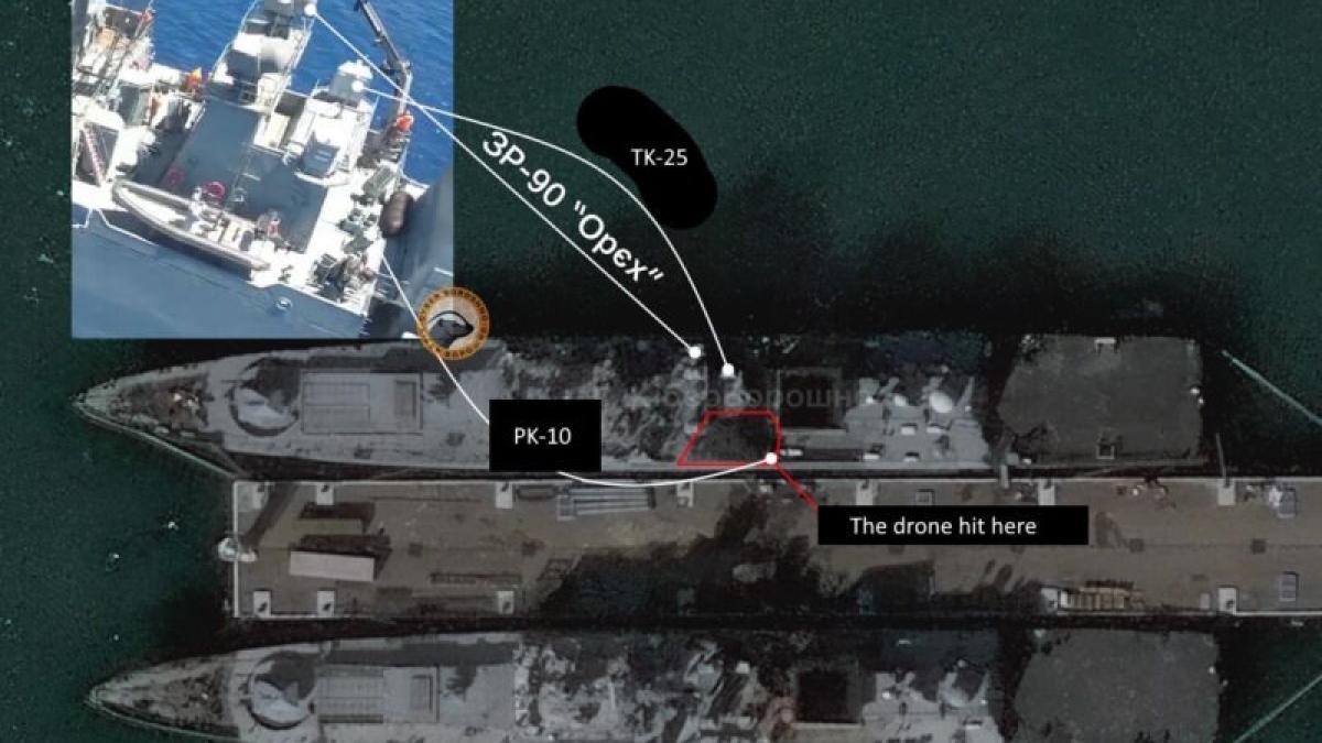 nava-Admiral Essen-avariata