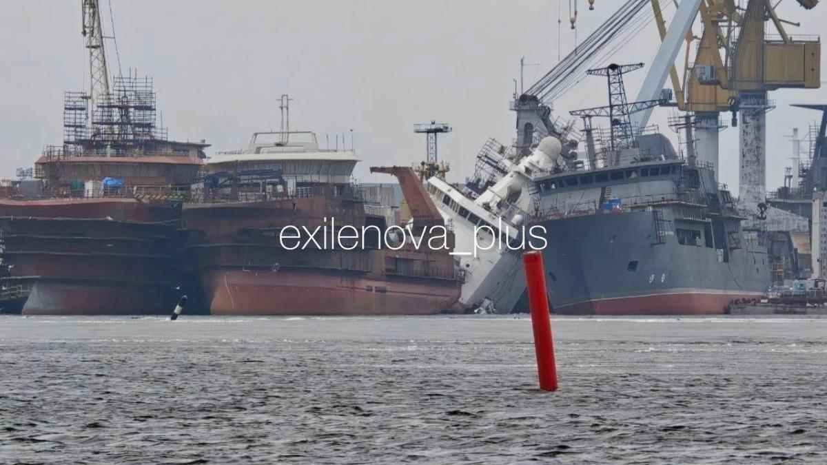 Au „spart” la propriu spărgătorul de gheață Purga. Ucrainenii au ajuns cu dronele lângă St. Petersburg unde au lovit nava artică a Rusiei