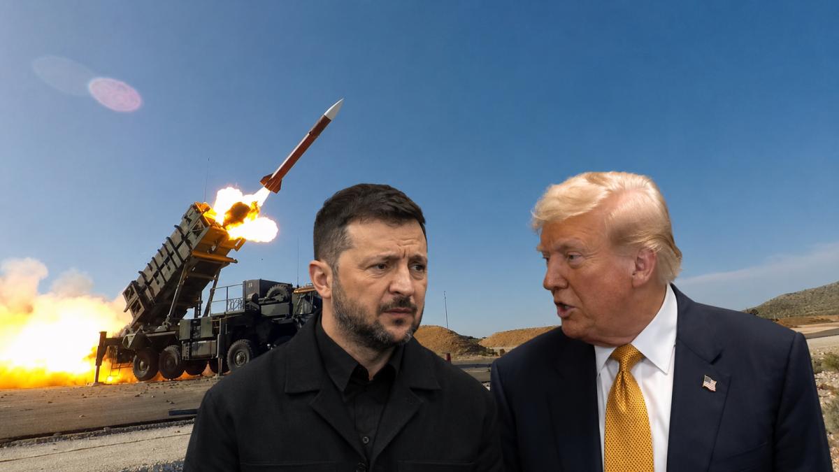 Trump Zelenski Patriot