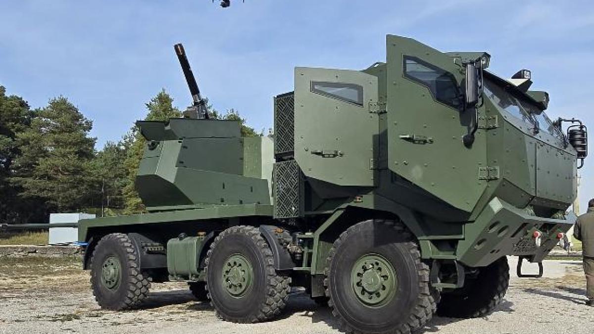 mortier 120 camion tatra 815