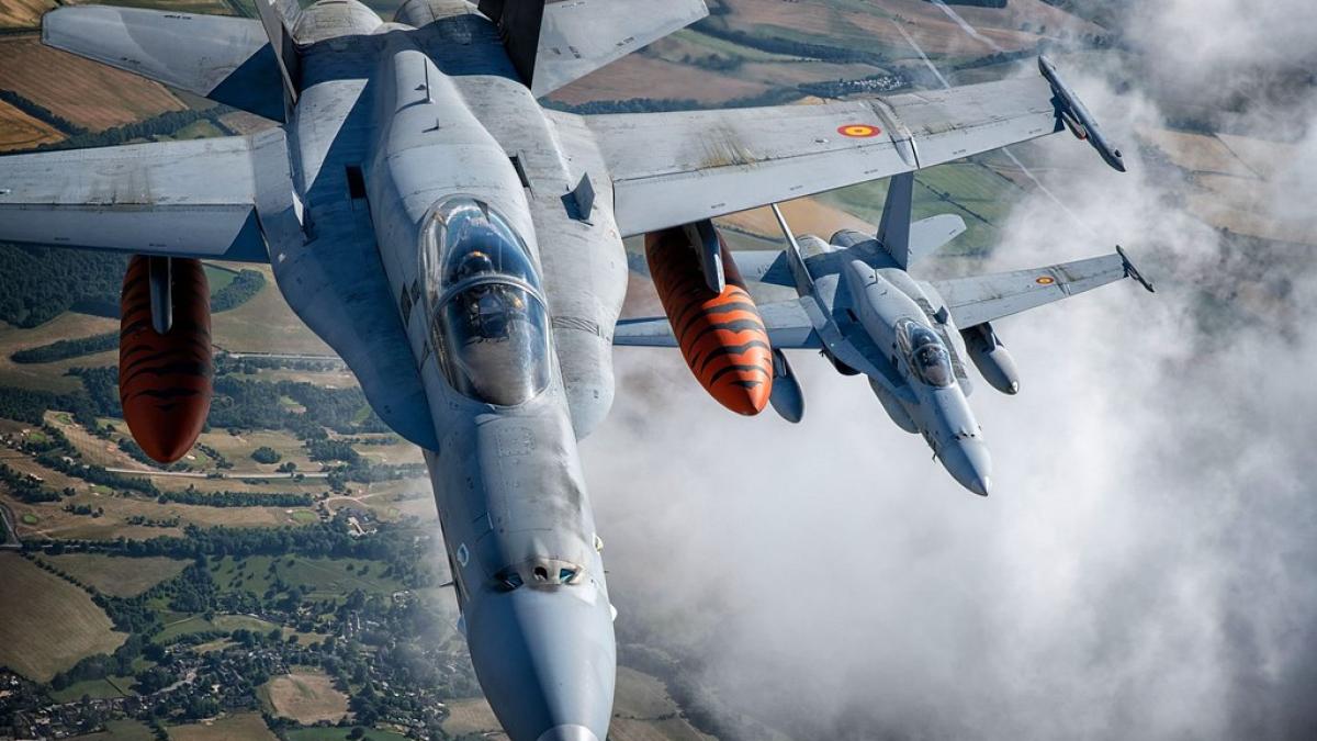 Încă o dronă aeriană a fost detectată astăzi lângă granița României. Două avioane spaniole F-18 au decolat de la Baza Mihail Kogălniceanu
