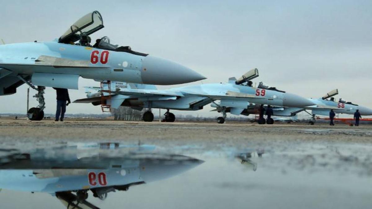 Armata rusă a primit un nou lot de avioane de vânătoare Su-35S de generație 4++, capabile să transporte rachete cu rază lungă de acțiune