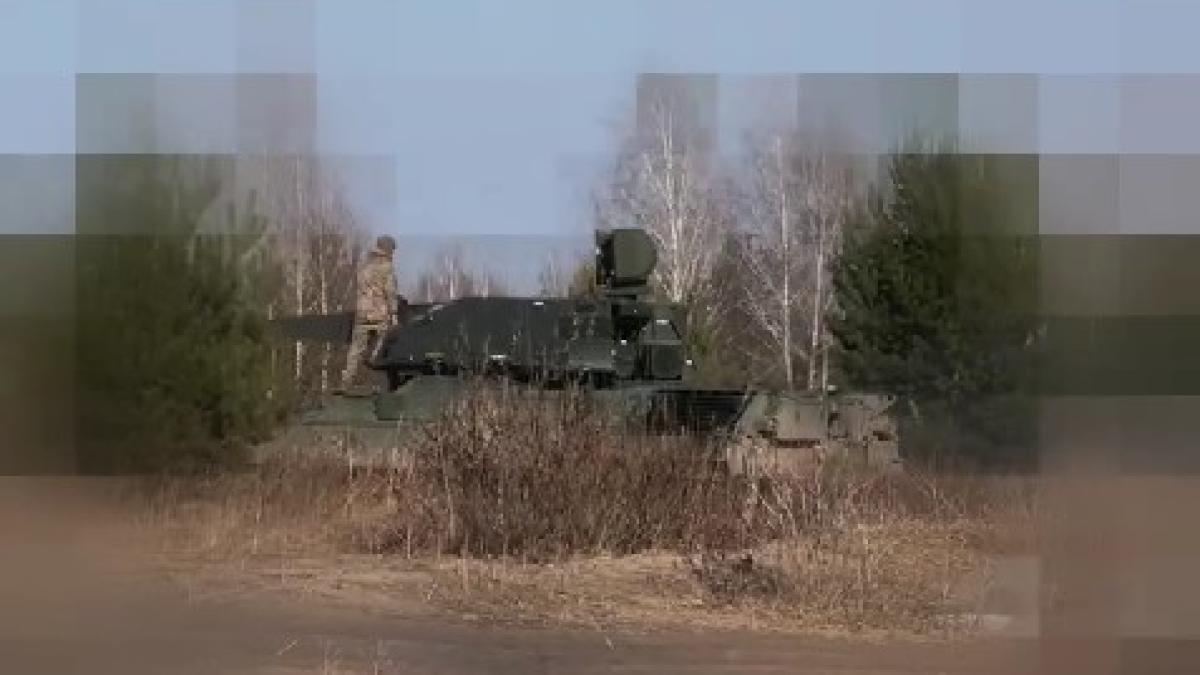 Sistem Skyranger 35. Sursa: Regimentul 1020 de rachete antiaeriene. Armata Ucrainei
