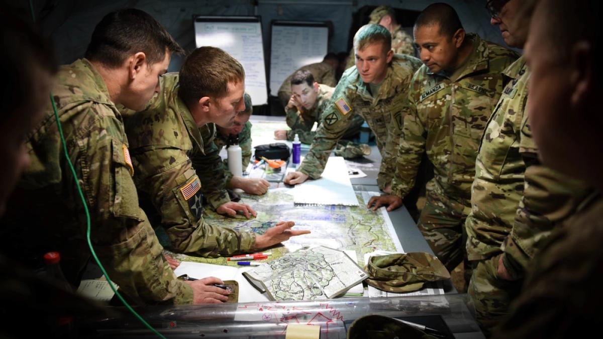 militari-americani-planificare-manevre-militare
