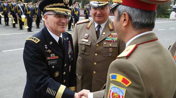 Generalul Curtis M. Scaparrotti, vizită la Bucureşti