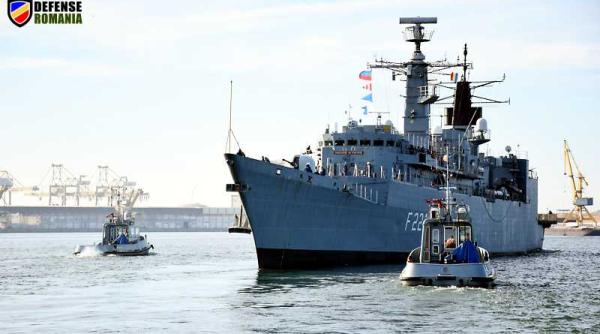 Concentrare de forţe în Marea Neagră sub conducerea Marinei Militare Române