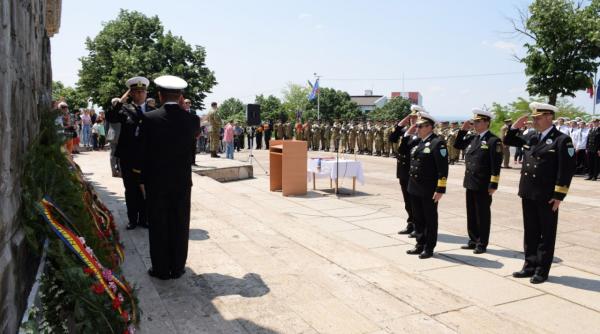 Calafat. Ceremonie militară la Monumentul „Războiul de Independență"