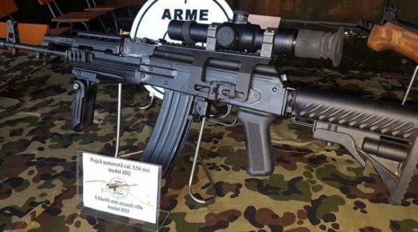 NAT1, arma de asalt fabricată la Cugir, la standarde NATO