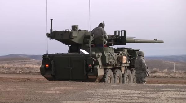 Armata SUA pregătește noi vehicule Striker pentru Europa