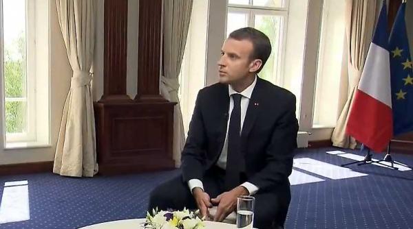 Macron, demersuri diplomatice pentru soluţionarea crizei din Libia