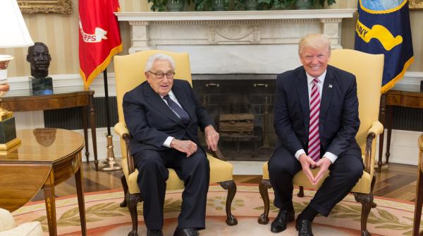 Henry Kissinger despre Donald Trump: Ar putea fi una dintre acele figuri ale istoriei care apare uneori pentru a marca sfârșitul unei ere 