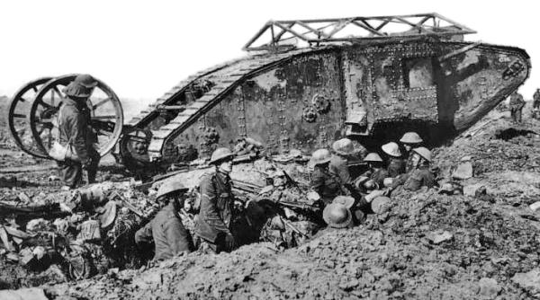 Mark I, primul tanc. Cum au schimbat britanicii istoria: ”Vine diavolul!”