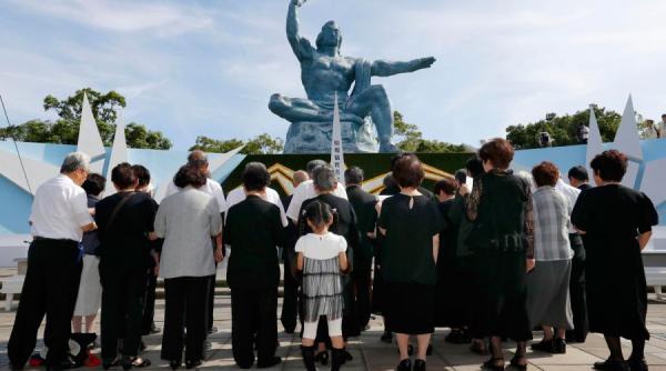 Nagasaki, 9 august. Japonia a marcat astăzi, 73 de ani de la atacul nuclear 