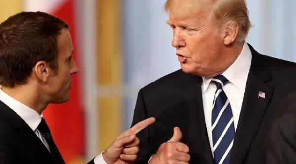 Donald Trump, convorbire telefonică cu Emmanuel Macron 