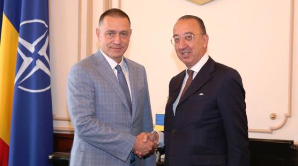 Mihai Fifor s-a întâlnit cu directorul executiv al EDA, la sediul M.Ap.N.