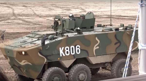 Coreea de Sud: Blindate K806 și K808, înzestrare masivă - Video
