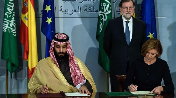 Spania va furniza 400 de bombe ghidate prin laser către Arabia Saudită