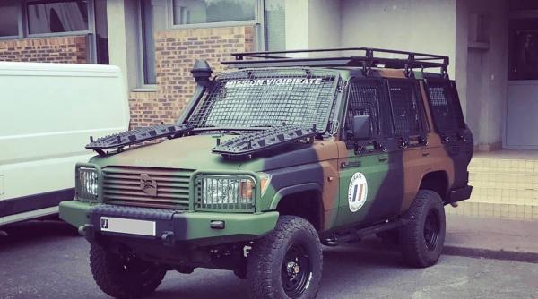 Techhamm Masstech. Franța a donat 20 de vehicule