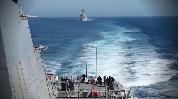 Incident naval periculos, Marea Chinei de Sud. Acuzațiile Beijingului