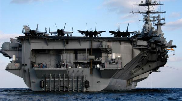 Portavionul USS Harry S.Truman, la cel mai amplu exerciţiu militar NATO