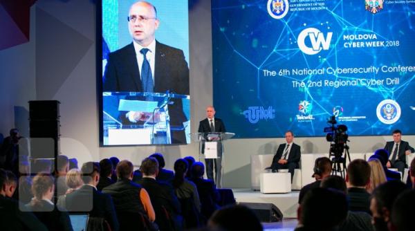 Importanţa securităţii cibernetice, discutată la „Moldova CyberWeek 2018” 