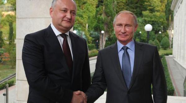 Igor Dodon merge iar în vizită la Putin