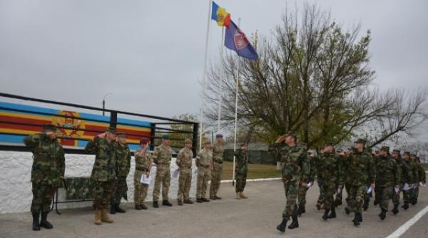 Comandanţii din armata Republicii Moldova, curs de formare cu instructori militari britanici