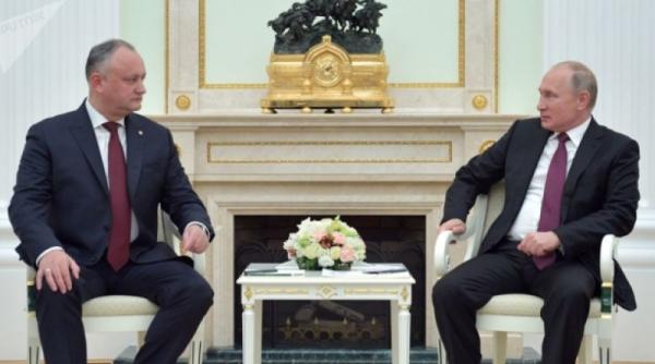 Igor Dodon: Rusia ar putea acorda Republicii Moldova un miliard de dolari 