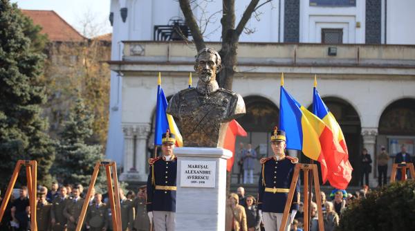 Dezvelirea bustului Mareșalului Alexandru Averescu, 11 noiembrie 2018