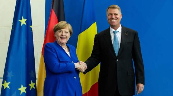 Angela Merkel i-a cerut preşedintelui Klaus Iohannis să nu mute ambasada României la Ierusalim