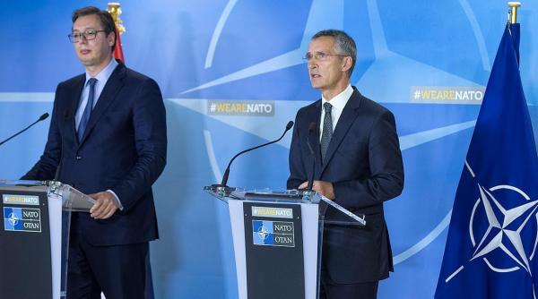 Serbia, săgeți către NATO după arestările din Kosovo. Vucic: ”Ne-am pierdut încrederea”