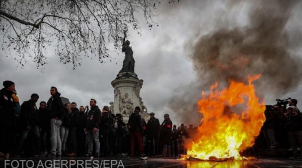 PROTEST FRANȚA. Scene de război la Paris - VIDEO