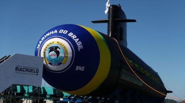 Brazilia a lansat primul dintre cele cinci submarine de atac (Foto/Video)