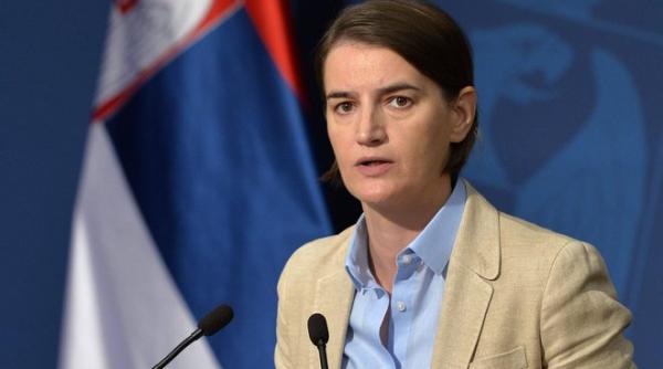 Premierul sârb Ana Brnabic: Serbia şi România sunt legate de o prietenie tradiţională