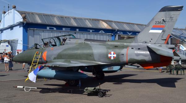 Serbia reia modernizările pentru avioanele Soko G-4 Super Galeb