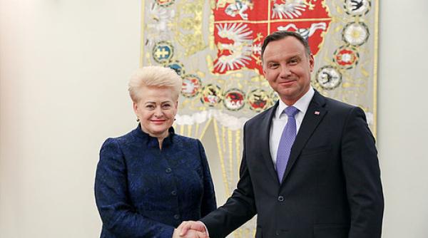 Întărirea flancului Estic al NATO. Polonia şi Lituania au semnat o declaraţie privind securitatea comună