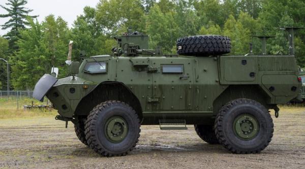 Canada a primit ultimele blindate Textron TAPV