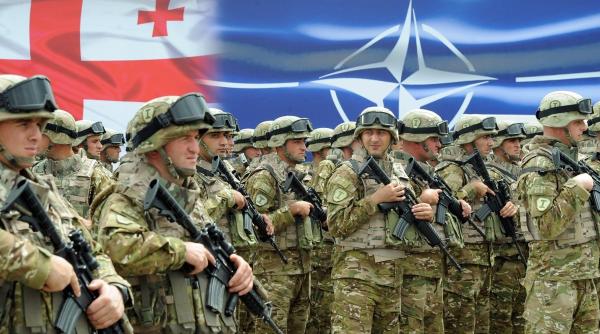 Georgia şi NATO au lansat un exerciţiu militar comun în apropiere de Tbilisi