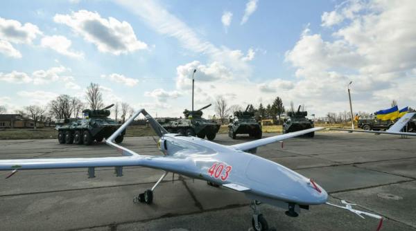 Ucraina a testat cu succes primele drone de asalt turceşti Bayraktar TB2 (Video)