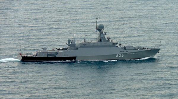 Rusia trimite nava purtătoare de rachete Orekhovo-Zuyevo în Marea Mediterană