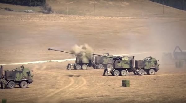 Primele Nora B-52, în serviciul Serbiei. Demonstrație de tragere - VIDEO