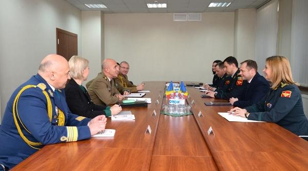 Comisia mixtă moldo-română în domeniul apărării, reunită la Chișinău