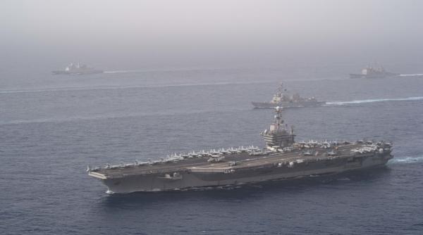 Armata Statelor Unite a defăşurat două portavioane în Marea Mediterană-Video