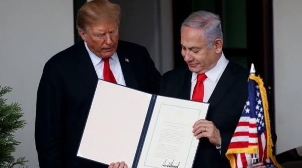 Înălțimile Golan. Netanyahu vrea ca o colonie să-i poarte numele lui Trump
