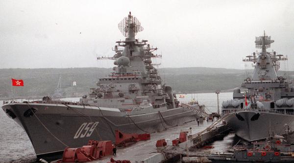 Rusia trimite la fier vechi două crucișătoare cu propulsie nucleară