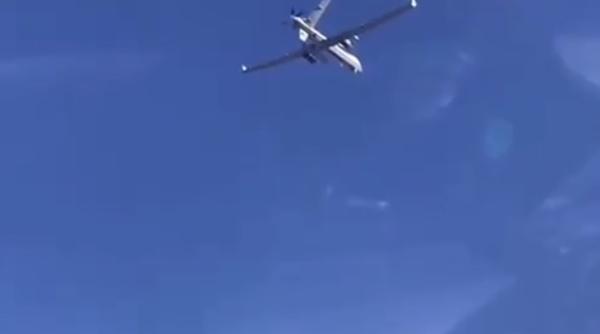 Avion de luptă rusesc, trecere periculoasă pe lângă o dronă MQ-9 Reaper a US Air Force - VIDEO